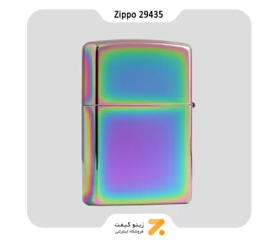 فندک بنزینی زیپو هفت رنگ مدل 29435 طرح لوگو صلح-Zippo Lighter 29435 151 RIVET PEACE SIGN