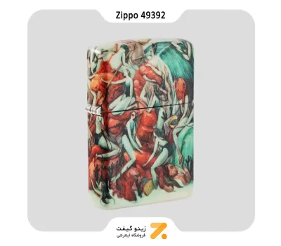 فندک زیپو 540 رنگ طراحی ماریا تیورینا مدل 49392-Zippo Lighter 49392 Marija Tiurina