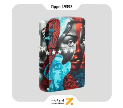 فندک زیپو 540 رنگ مدل 49393 نقاشی تریستان اتون-​Zippo Lighter 49393 Tristan Eaton​