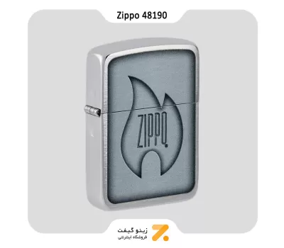 فندک زیپو رپلیکا مدل 48190 طرح شعله زیپو-Zippo Lighter 48190 1941 ZIPPO FLAME DESIGN