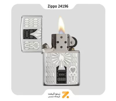 فندک زیپو طرح آس پیک مدل 24196-Zippo Lighter 24196 250 ZIPPO ACE