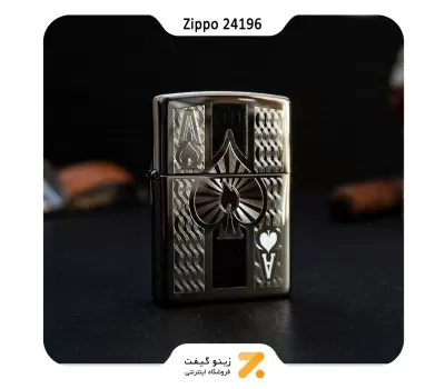فندک زیپو طرح آس پیک مدل 24196-Zippo Lighter 24196 250 ZIPPO ACE
