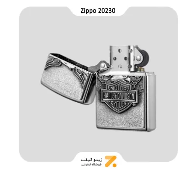 فندک زیپو طرح برجسته عقاب هارلی دیویدسون مدل 20230-​Zippo ​20230 207 H-D IRON EAGLE