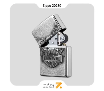 فندک زیپو طرح برجسته عقاب هارلی دیویدسون مدل 20230-​Zippo ​20230 207 H-D IRON EAGLE