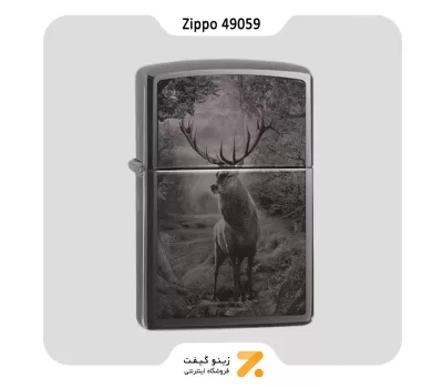 فندک زیپو مدل 49059 طرح گوزن-Zippo Lighter 49059 150 DEER DESIGN