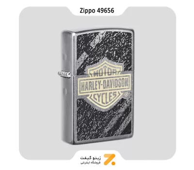 فندک زیپو مدل 49656 طرح لوگو هارلی دیویدسون-Zippo Lighter 49656 207 HARLEY DAVIDSON