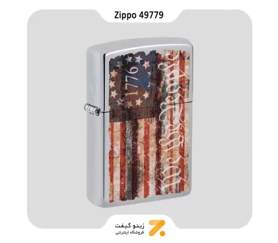 فندک زیپو مدل 49779 طرح پرچم امریکا-Zippo Lighter 49779 2​50 AMERICANA DESIGN