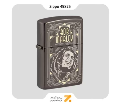 فندک زیپو مدل 49825 طرح باب مارلی-​Zippo Lighter 49825 150 BOB MARLEY