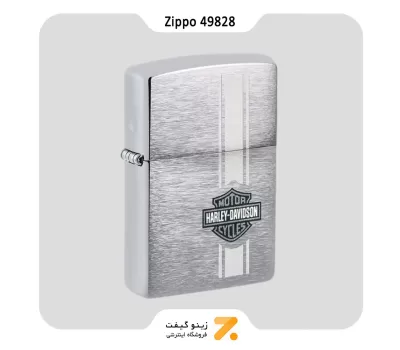 فندک زیپو مدل 49828 طرح لوگو هارلی دیویدسون-Zippo Lighter 49828 200 HARLEY DAVIDSON