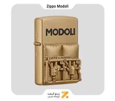 فندک زیپو مودولی طلایی لیمیتد ادیشن-​Zippo Lighter GOLDEN MODOLI