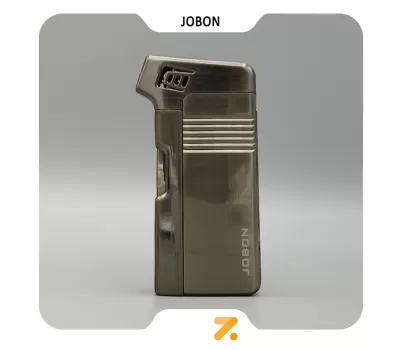 فندک گازی جوبون دودی با شعله پیپ مدل 2202-32-​Jobon Lighter SN-LIJB-2202-32