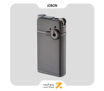 فندک گازی جوبون دودی مدل متال بوتان دو شعله-Jobon Lighter SN-LIJB-2202-24