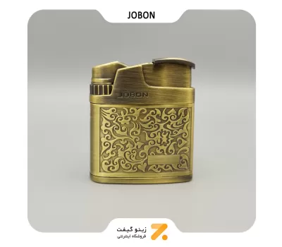 فندک گازی جوبون طلایی مدل 2202-4-​Jobon Lighter SN-LIJB-2202-4