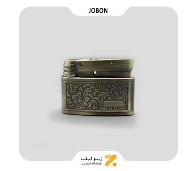 فندک بنزینی جوبون طلایی مدل وینتیج-​Jobon Lighter SN-LIJB-2202-39
