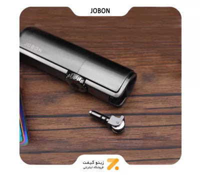 فندک گازی جوبون دودی مدل تریبل جت-​Jobon Triple Jet Flame Torch Lighter