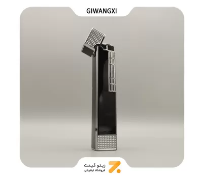 فندک گازی جیوانچی مشکی مدل 2202-6-Giwangxi Lighter SN-LIGV-2202-6​