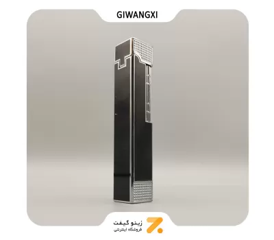 فندک گازی جیوانچی مشکی مدل 2202-6-Giwangxi Lighter SN-LIGV-2202-6​