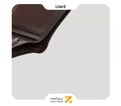 ست هدیه مردانه لیزارد مدل چرم طبیعی کد ال زد 2203-3-​Lizard Leather SN-LTLZ-2203-3