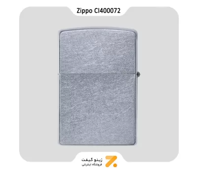فندک بنزینی زیپو طرح شعله و لوگو زیپو مدل سی آی 400072-Zippo Lighter 207 CI400072 ZIPPO