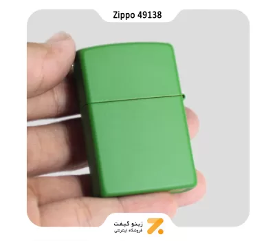 فندک بنزینی زیپو طرح نوشته لاکی مدل 49138-Zippo Lighter ​49138 -228 LUCKY CHARM DESIGN