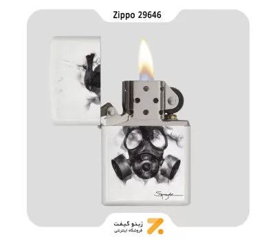 فندک بنزینی زیپو نقاشی استیون اسپازوک مدل 29646-​Zippo Lighter 29646 214 SPAZUK