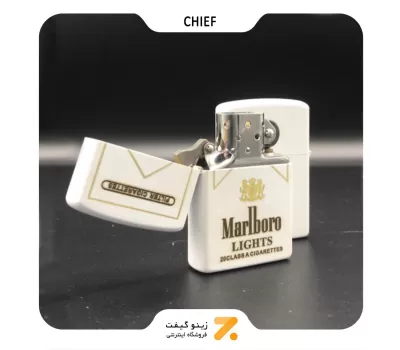 فندک بنزینی چیف طرح مارلبرو مدل سی اف 1149 بی-​Chief Lighter SN-LICH-2104-67