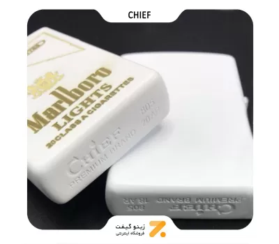 فندک بنزینی چیف طرح مارلبرو مدل سی اف 1149 بی-​Chief Lighter SN-LICH-2104-67