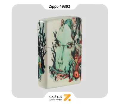 فندک زیپو 540 رنگ طراحی ماریا تیورینا مدل 49392-Zippo Lighter 49392 Marija Tiurina