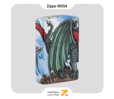 فندک زیپو 540 رنگ طرح اژدها مدل 49354-Zippo Lighter 49354 ​Dragon Design 540 color