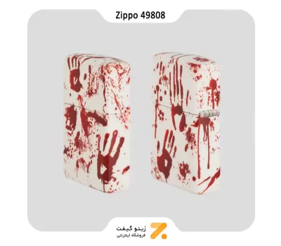 فندک زیپو 540 رنگ طرح دست خونی مدل 49808-Zippo Lighter 49808 49352 Bloody Hand Design