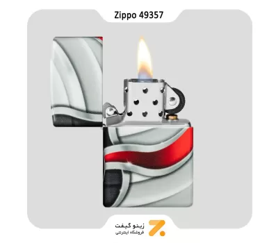 فندک زیپو 540 رنگ طرح شعله مدل 49357-Zippo Lighter 49357 49352 FLAME DESIGN