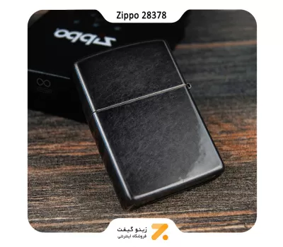 فندک زیپو خاکستری تیره مدل 28378-Zippo Lighter 28378 REG GRAY DUSK MT LTR