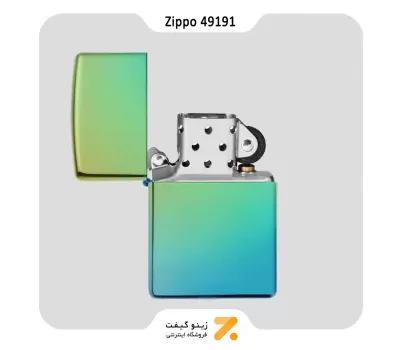 فندک زیپو سبز کهربایی مدل 49191-​Zippo Lighter 49191 REG HP TEAL