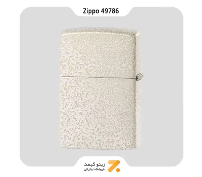 فندک زیپو سفید ضد خش طرح اسکلت و قارچ مدل 49786-Zippo Lighter 49786 49181 SKULLSHROOM DESIGN