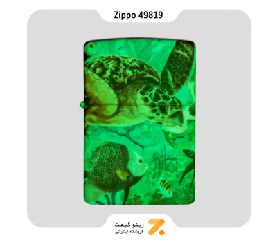 فندک زیپو شبرنگ نقاشی گای هاروی مدل 49819-Zippo Lighter 49819 49193 GUY HARVEY