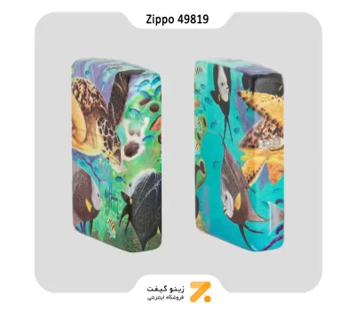 فندک زیپو شبرنگ نقاشی گای هاروی مدل 49819-Zippo Lighter 49819 49193 GUY HARVEY