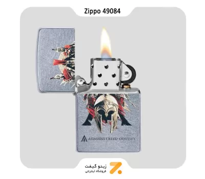 فندک زیپو طرح اساسینز کرید ​مدل 49084-​Zippo Lighter 49084 207 ASSASSINS CREED