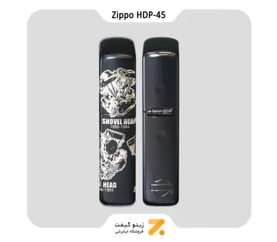 فندک زیپو طرح تاریخچه موتورهای هارلی دیویدسون مدل اچ دی پی-45-Zippo Lighter Harley Davidson/​HDP-45