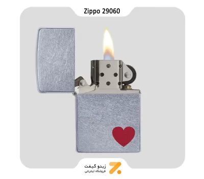 فندک زیپو طرح قلب مدل 29060-​Zippo Lighter 29060 207 LOVE