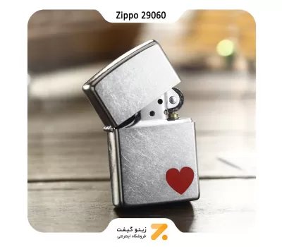 فندک زیپو طرح قلب مدل 29060-​Zippo Lighter 29060 207 LOVE