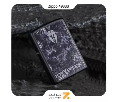 فندک زیپو طرح و لوگوی برند کریپتک  مدل 49333-​Zippo Lighter 49333 218 KRYPTEK