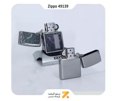 فندک زیپو طرح گلهای رنگارنگ مدل 49139-Zippo Lighter ​49139-250 COLORFUL VENETIAN DESIG