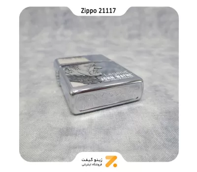 فندک زیپو لیمیتد ادیشن سال 2005 مدل 21117-​Zippo Lighter 21117 John Wayne Legend