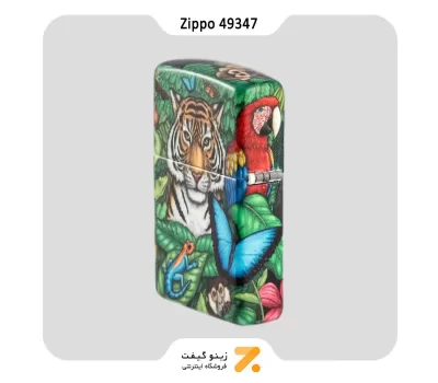 فندک زیپو لیمیتد ادیشن شبرنگ مدل 49347 طرح جنگل-​Zippo 25th Anniversary Mysteries of the Forest Limited Edition 49347 Feuerzeug