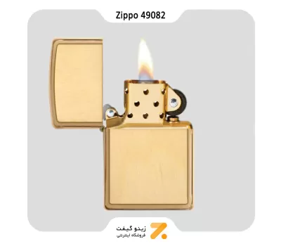 فندک زیپو مدل 49082 با روکش چوب طبیعی-​Zippo Lighter 49082 204B WOODCHUCK BIRCH