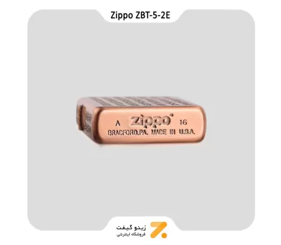 فندک زیپو مسی طرح خط میخی مدل زد بی ت 5-2 ای-Zippo Lighter ​ZBT-5-2E