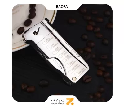 فندک پیپ بائوفا به همراه سه ابزار پیپ-Baofa Pipe Lighter