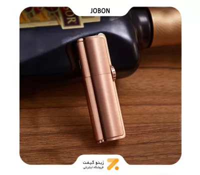فندک گازی جوبون رزگلد مدل تریبل جت-​Jobon Triple Jet Flame Torch Lighter