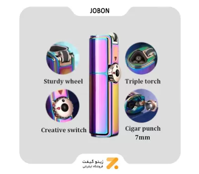 Jobon Triple Jet Flame Torch Lighter
