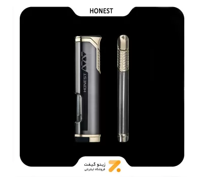 فندک گازی دودی هانست مدل 2201-33-Honest Lighter SN-LIHN-2201-33
